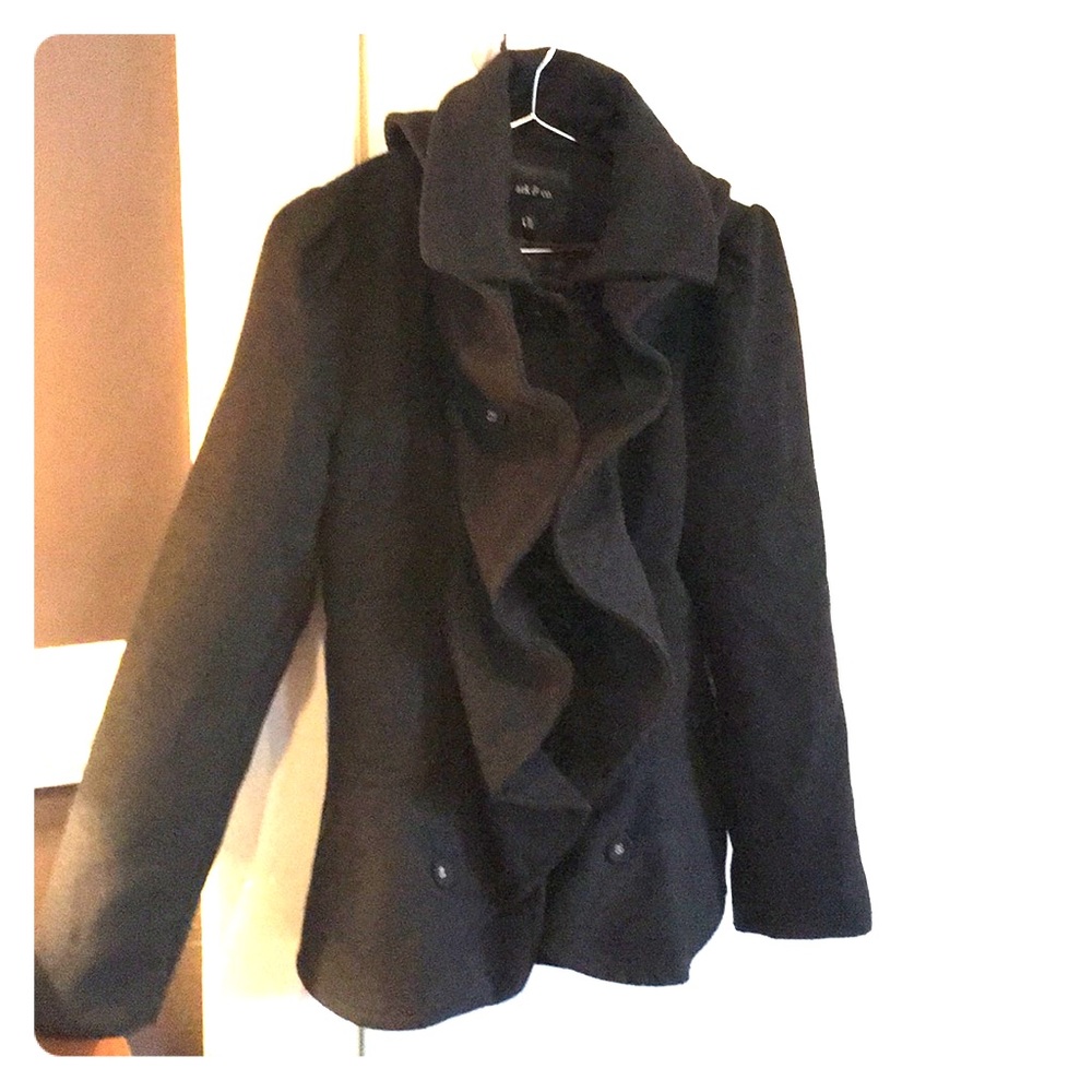 Ruffle winter jacket